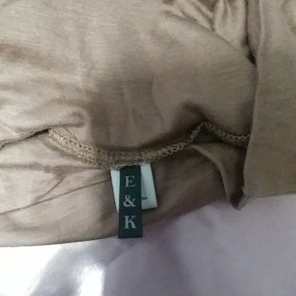E & k taupe pants sz small - Picture 2 of 4